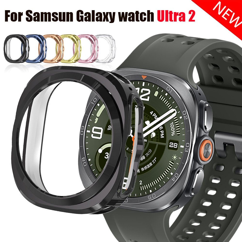 Samsung Smartwatch Ultra Accessories - เคส TPU แบบโปร่งสำหรับ Samsung Galaxy Watch