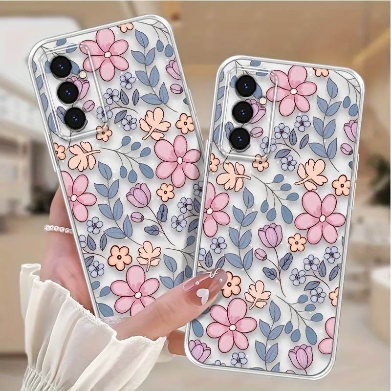 Samsung Galaxy S24 - เคสโทรศัพท์ใสกันลื่นสำหรับซัมซุงกาแล็กซี่ S26 S25 S24 S23 S22