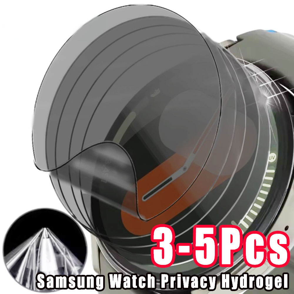 Watch Face Protector - 3-5 ชิ้น ฟิล์มไฮโดรเจลสำหรับซัมซุงกาแล็กซี่วอทช์ 8 40/44 มม.