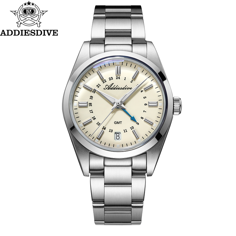 Accessories With Watch - ADDIESDIVE ร้อนยี่ห้อ 36 มม.GMT นาฬิกาสําหรับชาย 10Bar