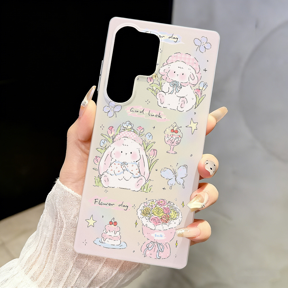 Samsung Galaxy A55 - เคสโทรศัพท์แบบด้านสำหรับ Samsung Galaxy S26 S25 Ultra