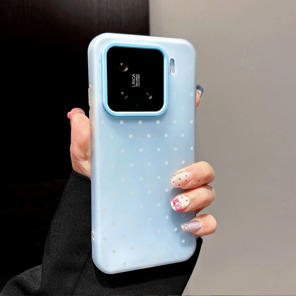 เคสโทรศัพท์ลายจุดสีฟ้าอ่อนน่าร - Xiaomi Redmi Note 14 บทวิจารณ์และราคา