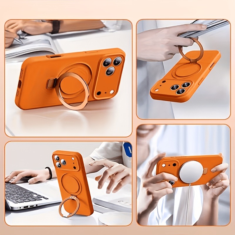 เคสโทรศัพท์ซิลิโคนเหลวแบบแม่เห - Magnetic Charging Stand บทวิจารณ์และราคา