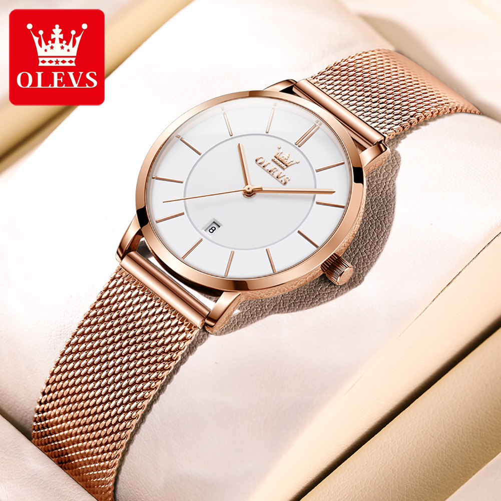 OLEVS นาฬิกาผู้หญิง 5869 Elega - Accessories With Watch บทวิจารณ์และราคา
