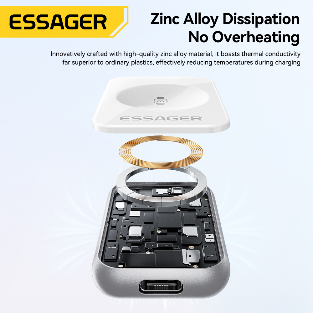 Essager ที่ชาร์จไร้สายแม่เหล็ก - Wireless Charger Watch บทวิจารณ์และราคา