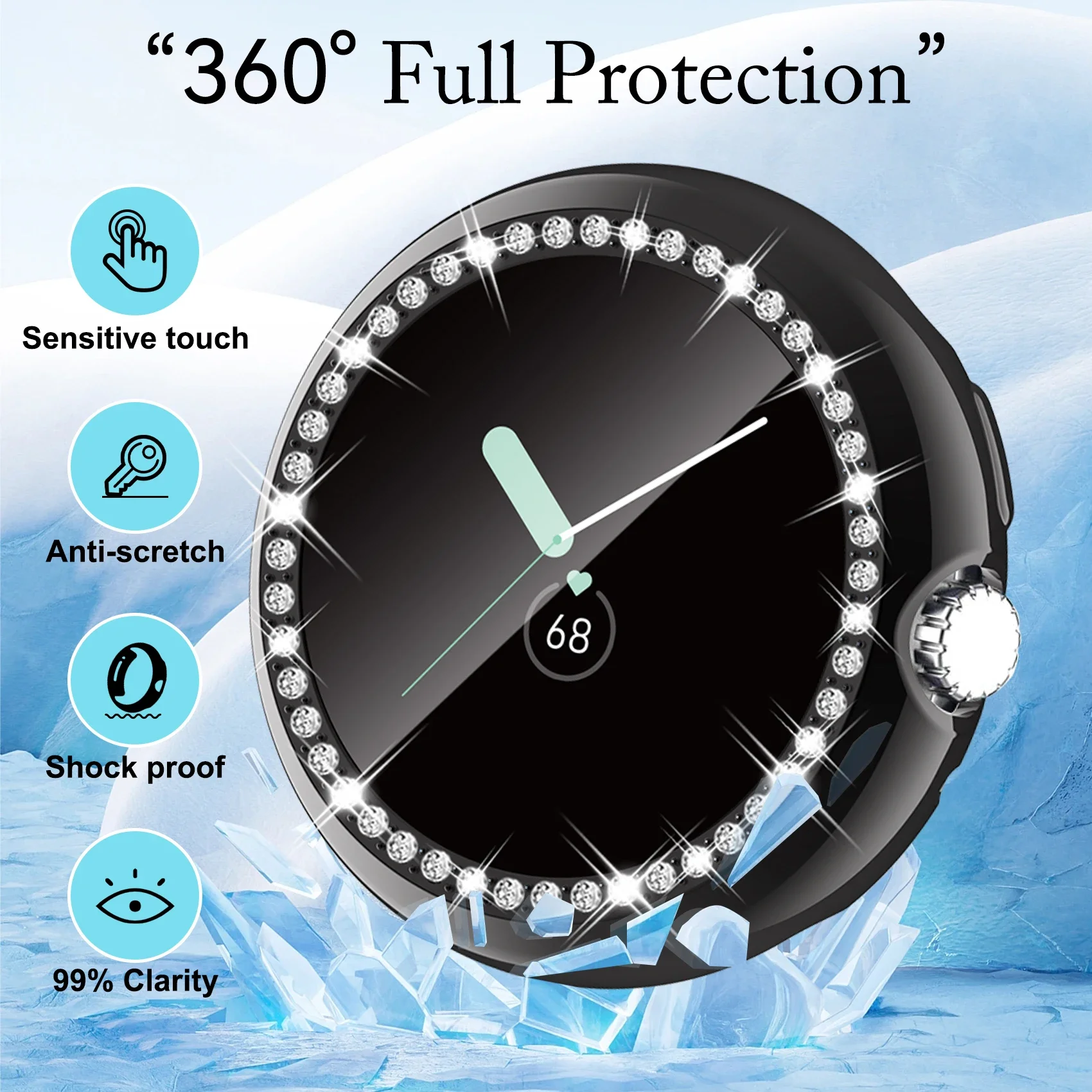 เคสสําหรับ Google Pixel Watch  - Smartwatch Case บทวิจารณ์และราคา