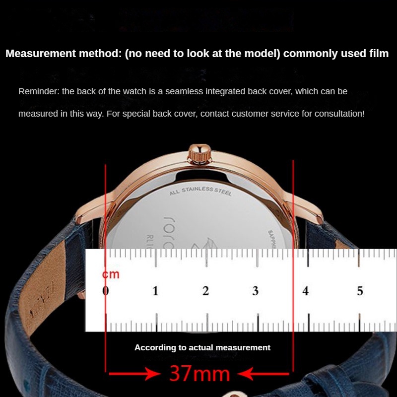 3PCS ฟิล์มป้องกันด้านหลังนาฬิก - Smartwatch Accessories Inside บทวิจารณ์และราคา