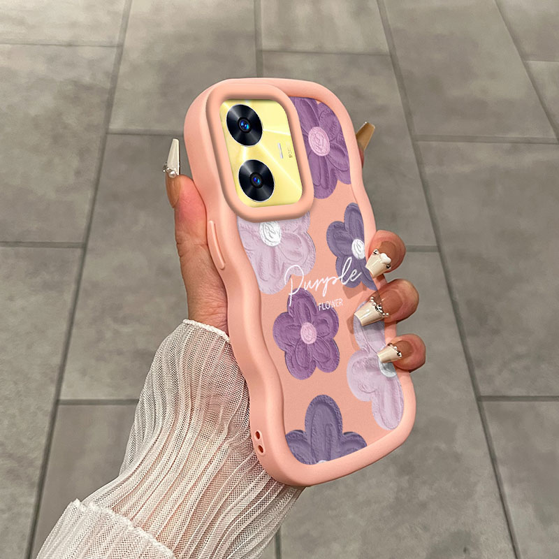 เคส Realme C55 ลายดอกไม้สีชมพู - Realme Note 50 บทวิจารณ์และราคา