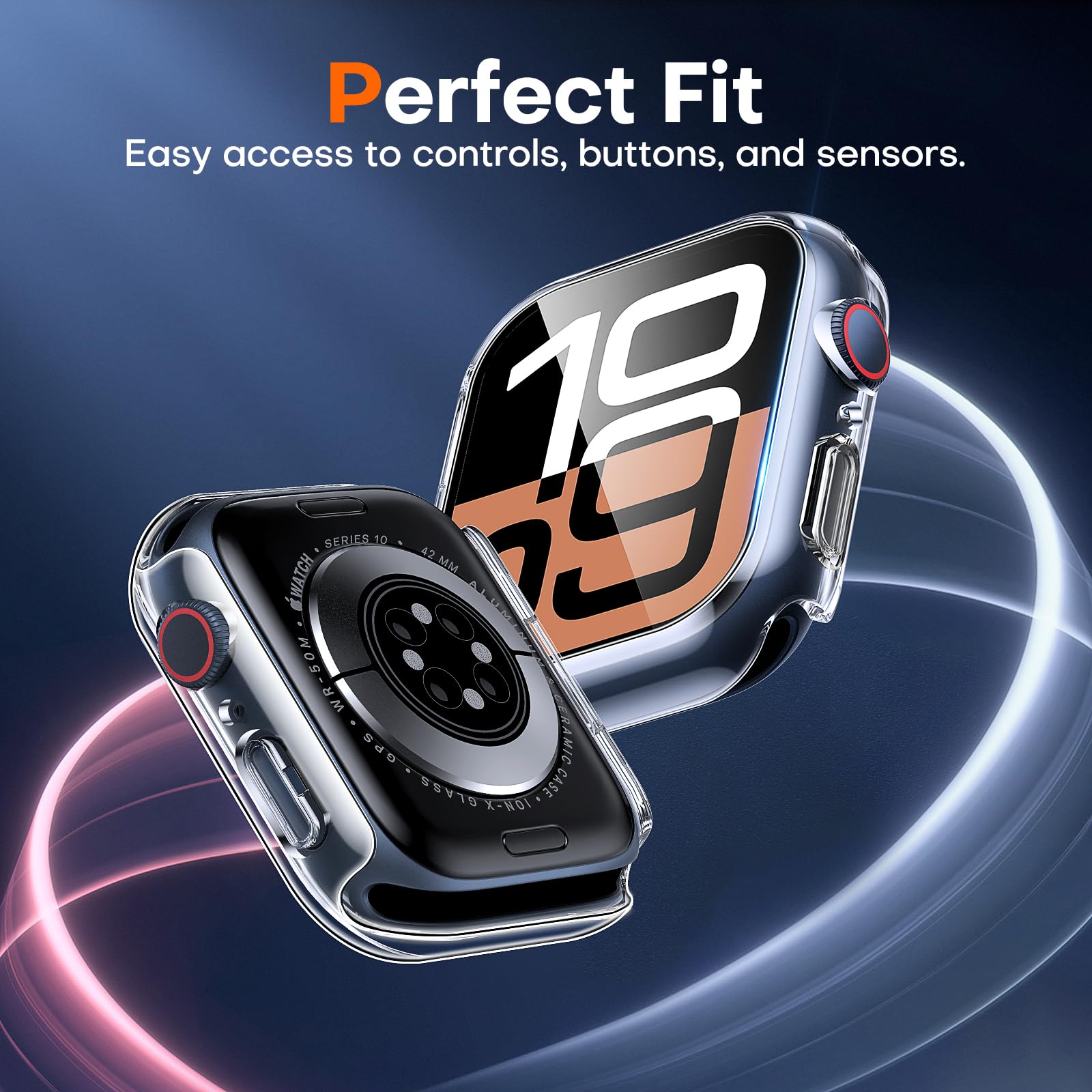 2 ชิ้นกระจกนิรภัยสำหรับแอปเปิ้ - Apple Smartwatch Accessories บทวิจารณ์และราคา