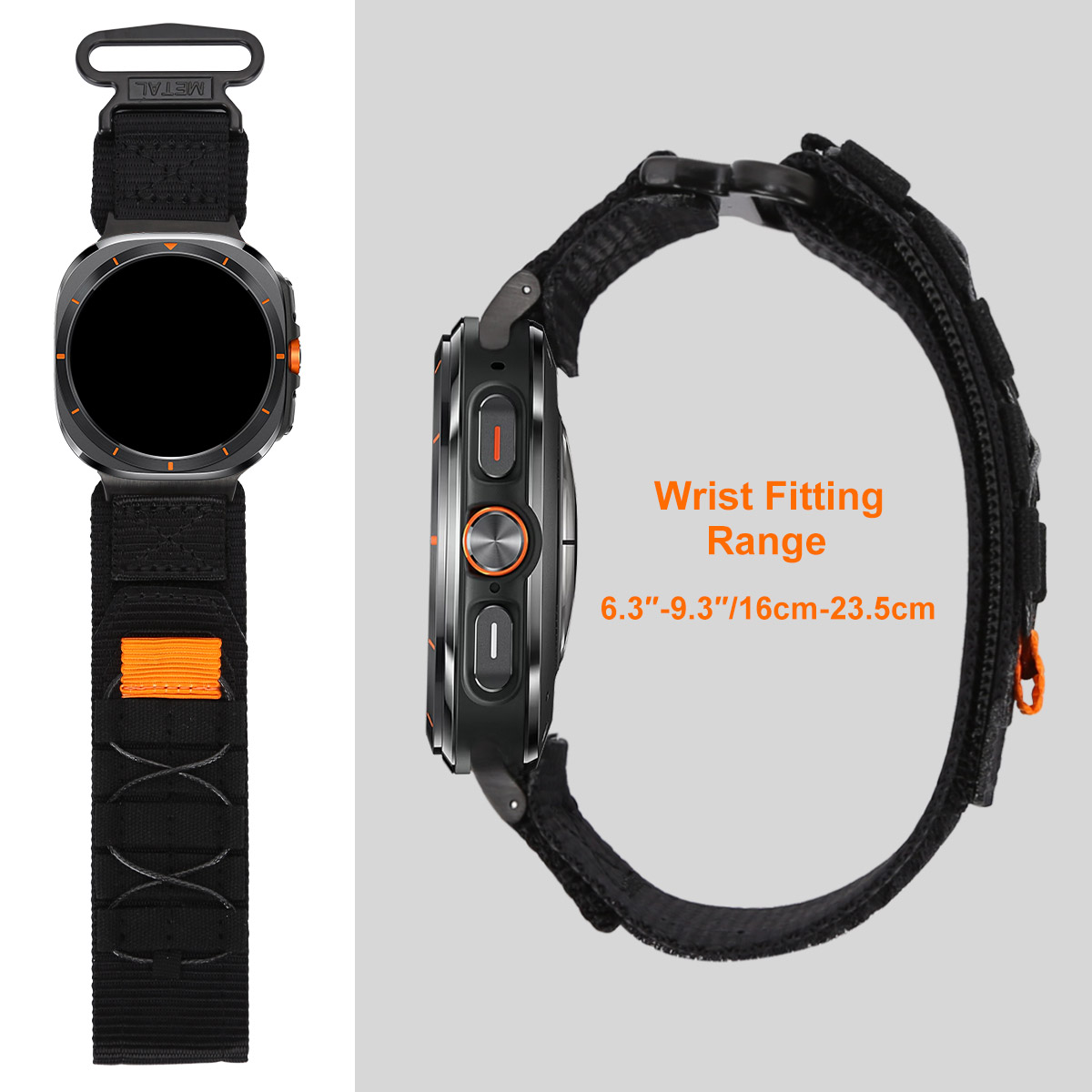 สายถักแบบไนลอน ใช้แทนสายเดิมได - Samsung Smartwatch Ultra Accessories บทวิจารณ์และราคา