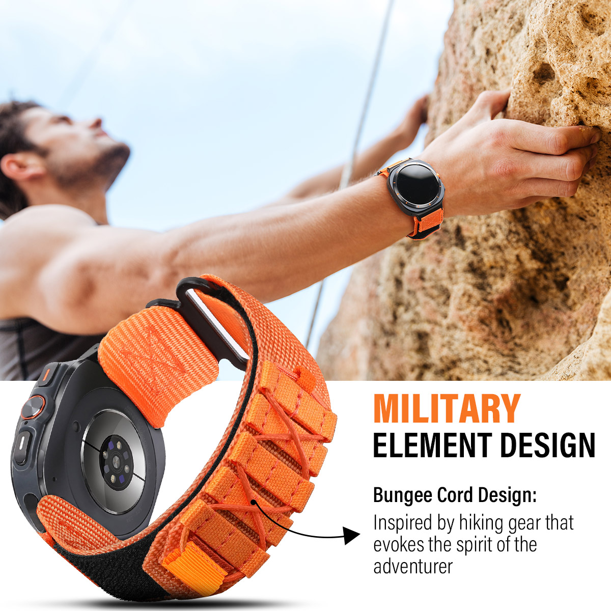สายถักแบบไนลอน ใช้แทนสายเดิมได - Samsung Smartwatch Ultra Accessories บทวิจารณ์และราคา