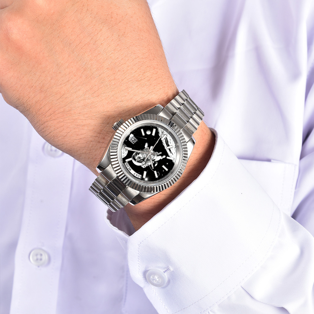 นาฬิกาข้อมือผู้ชายดีไซน์สร้างส - Accessories With Watch บทวิจารณ์และราคา