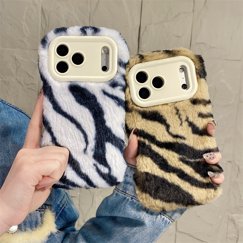 เคสโทรศัพท์ลายม้าลายหรูหรา ขนป - Apple Iphone 15 Pro Max บทวิจารณ์และราคา