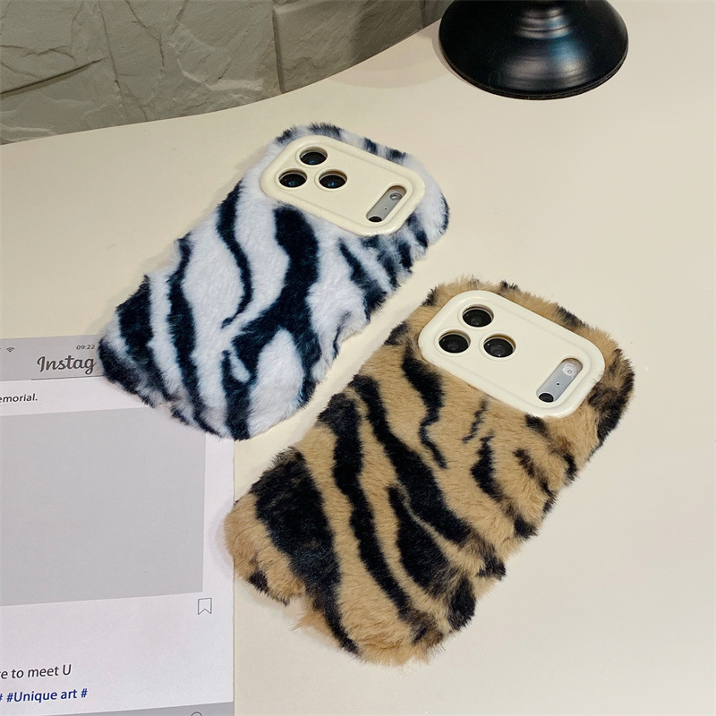 เคสโทรศัพท์ลายม้าลายหรูหรา ขนป - Apple Iphone 15 Pro Max บทวิจารณ์และราคา