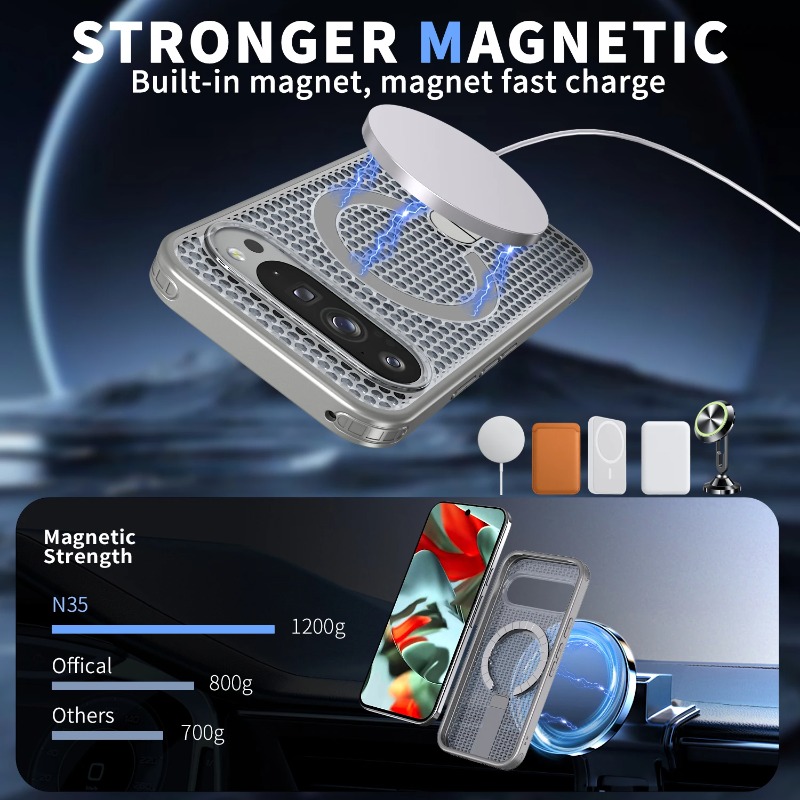 เคสระบายความร้อนแบบไฮบริดฮันนี - Magnetic Charging Stand บทวิจารณ์และราคา