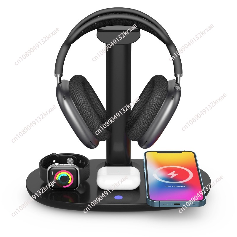 แท่นวางหูฟัง 4in1 สำหรับ Airpo - Wireless Charger Watch บทวิจารณ์และราคา