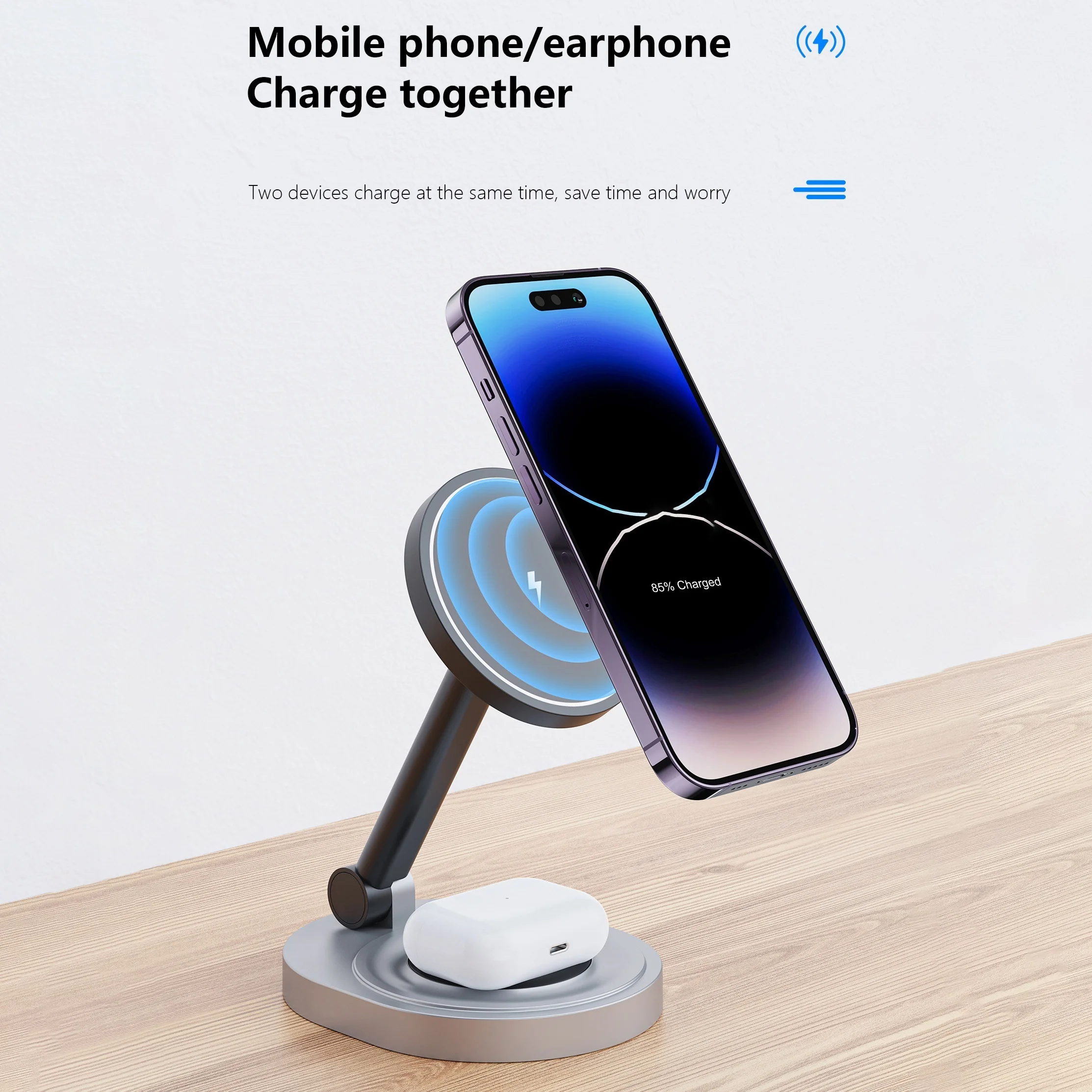 2 In 1 Magnetic Wireless Charg - Wireless Charger Watch บทวิจารณ์และราคา