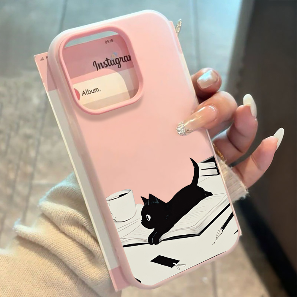 เคสโทรศัพท์ลายแมวน่ารักอ่านหนั - Xiaomi Redmi Note 14 บทวิจารณ์และราคา