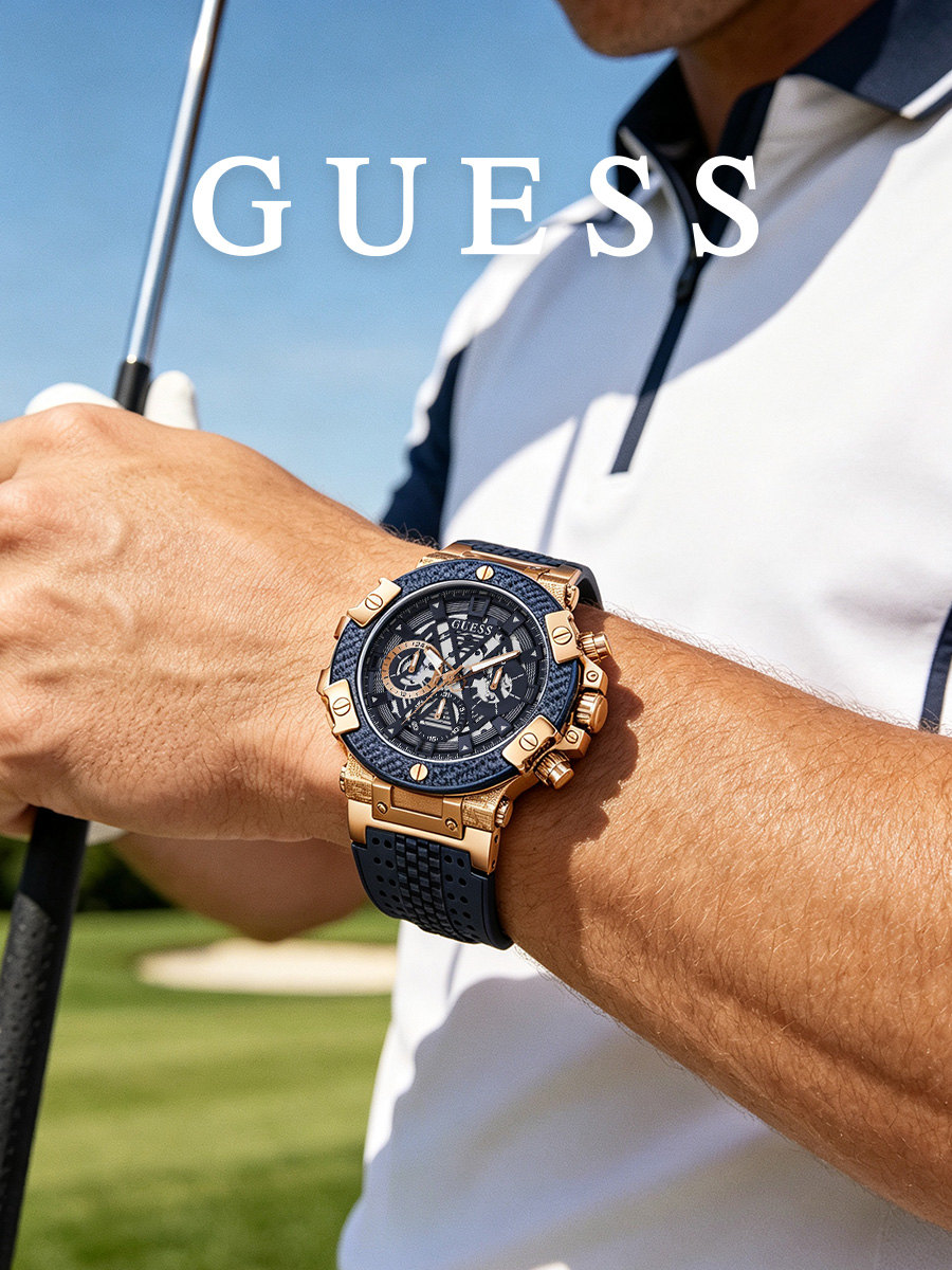 นาฬิกาข้อมือผู้ชาย Guess สายซิ - Smartwatch Guess บทวิจารณ์และราคา