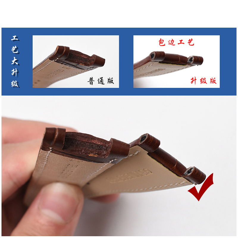 Notched Watchband จระเข้ Cowhi - Smartwatch Guess บทวิจารณ์และราคา