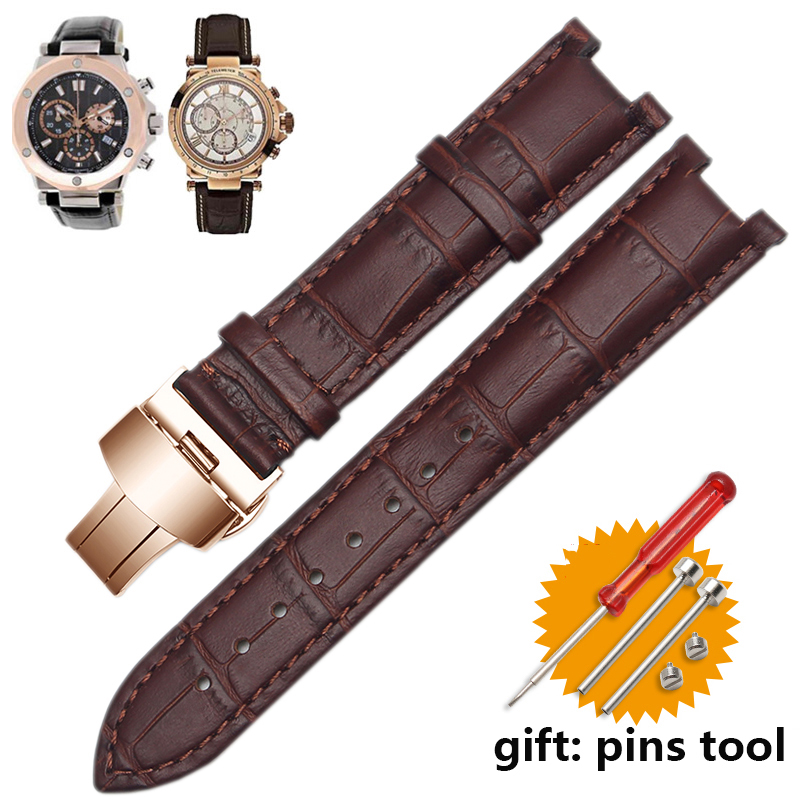 สายนาฬิกาหนังแท้แบบมีรอยบาก ขน - Smartwatch Guess บทวิจารณ์และราคา