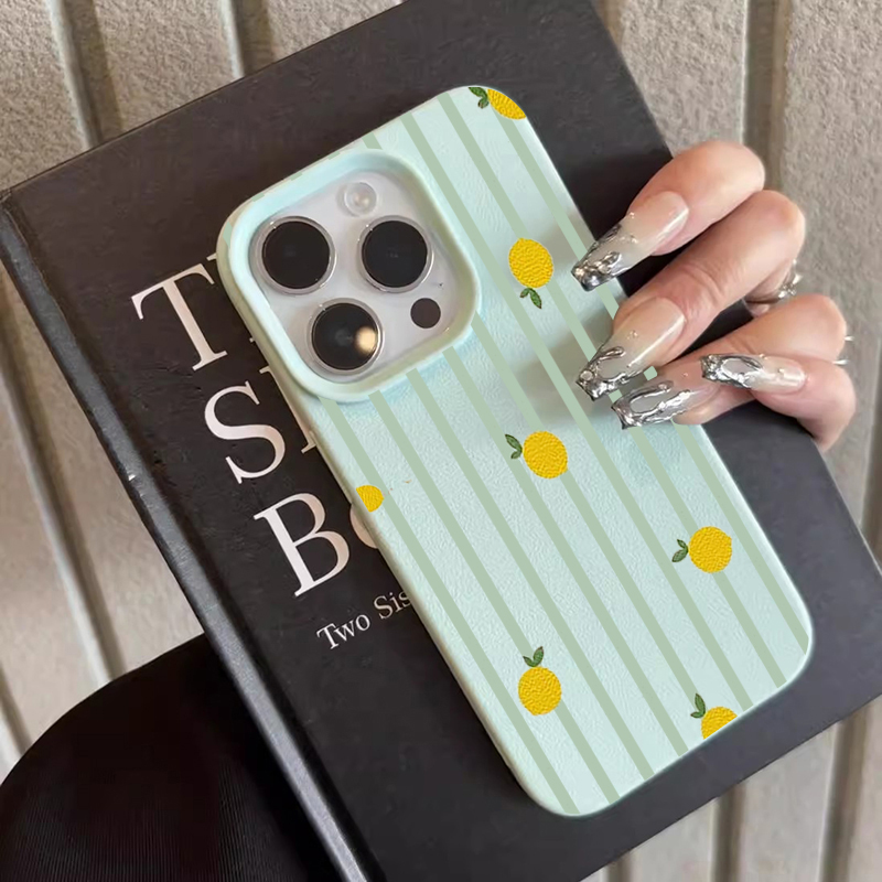 เคสโทรศัพท์ซิลิโคนลายมะนาวน่าร - Apple Iphone 15 Pro Max บทวิจารณ์และราคา