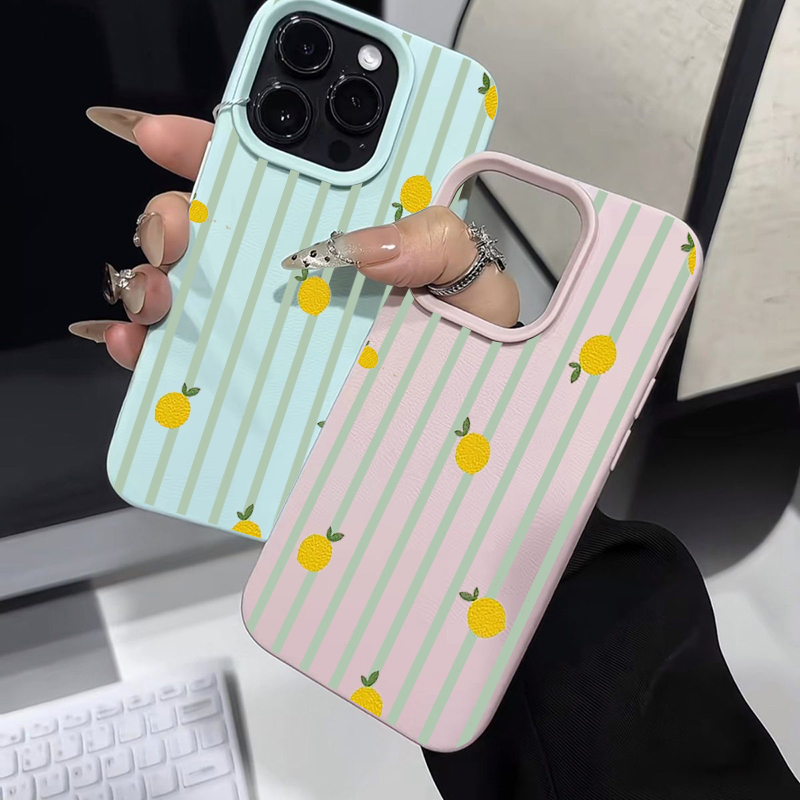 เคสโทรศัพท์ซิลิโคนลายมะนาวน่าร - Apple Iphone 15 Pro Max บทวิจารณ์และราคา