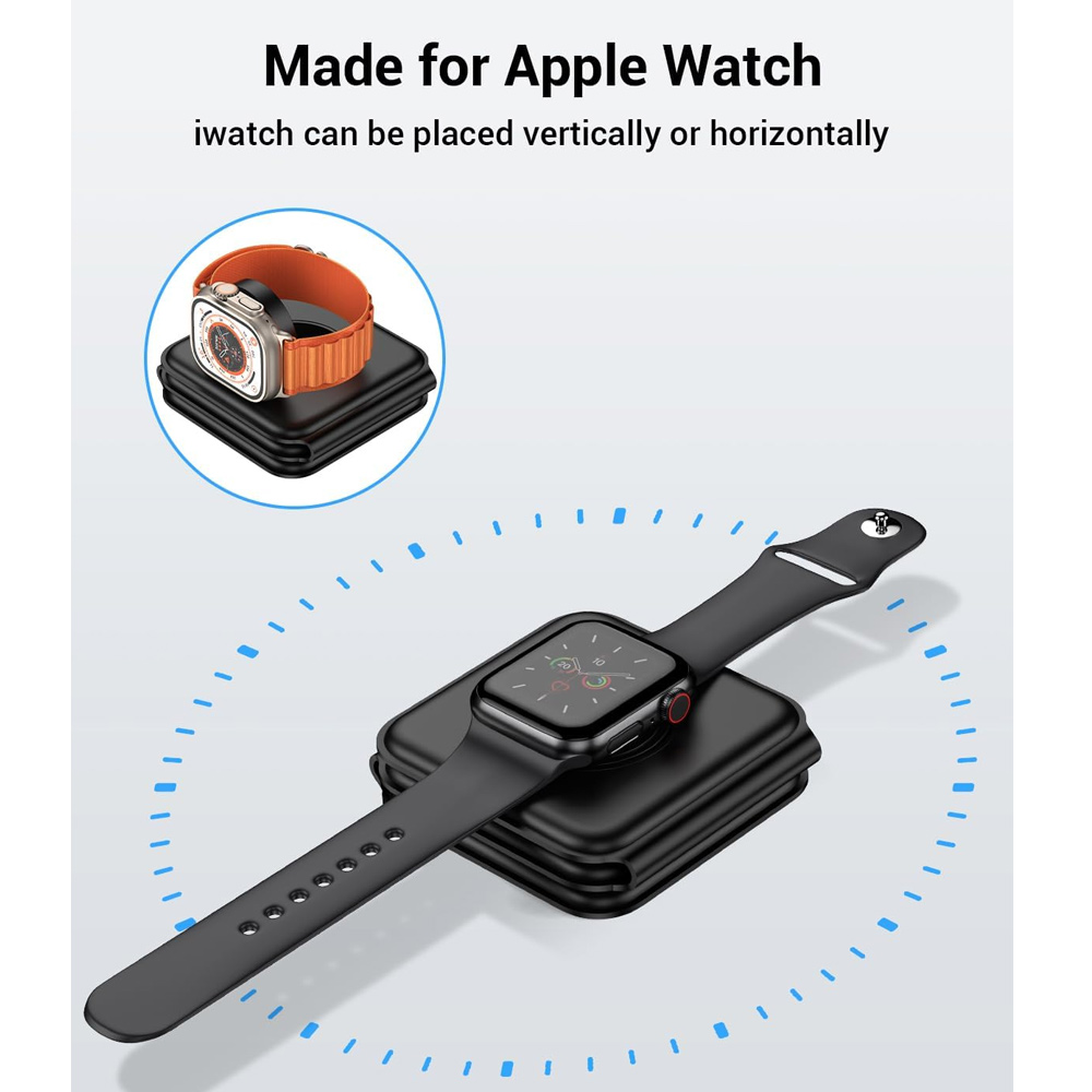 สถานีชาร์จไร้สาย 3-in-1 ชาร์จเ - Wireless Charger Watch บทวิจารณ์และราคา